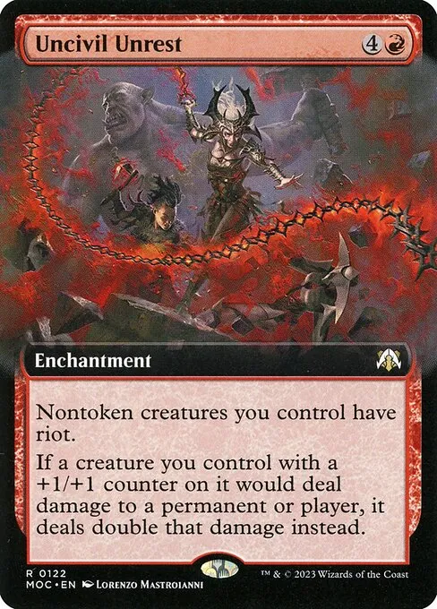 Uncivil Unrest · March of the Machine Commander 122/450