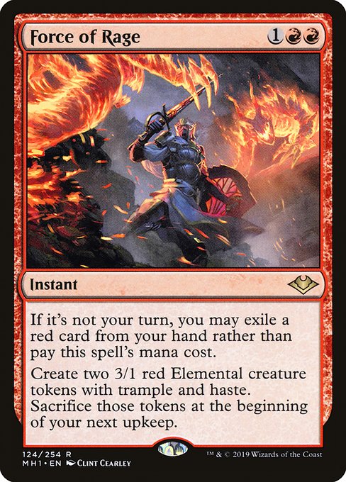 Force of Rage · Modern Horizons 124/255