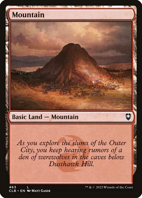 Mountain · Commander Legends: Battle for Baldur's Gate 463/936