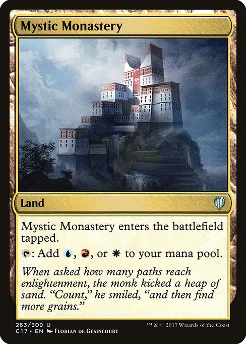 Mystic Monastery · Commander 2017 263/309