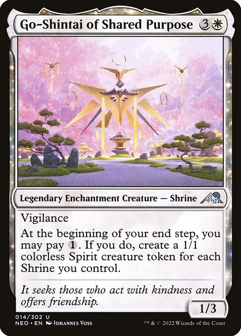 Go-Shintai of Shared Purpose · Kamigawa: Neon Dynasty 14/531