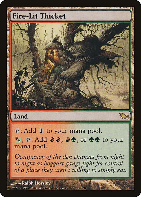 Fire-Lit Thicket · Shadowmoor 271/302