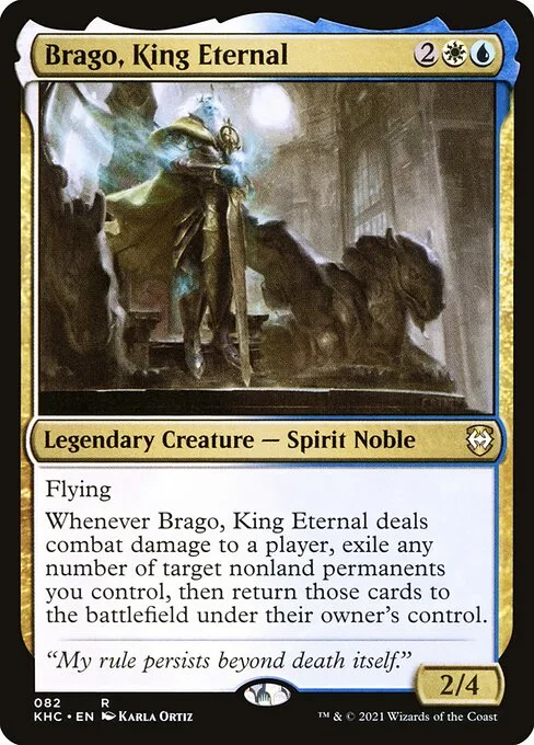 Brago, King Eternal · Kaldheim Commander 82/119