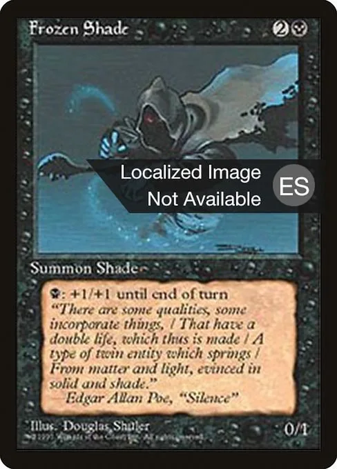 Frozen Shade · Fourth Edition Foreign Black Border 138/378