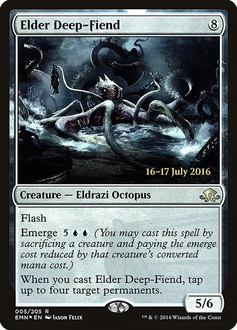 Elder Deep-Fiend · Eldritch Moon Promos 5s/77