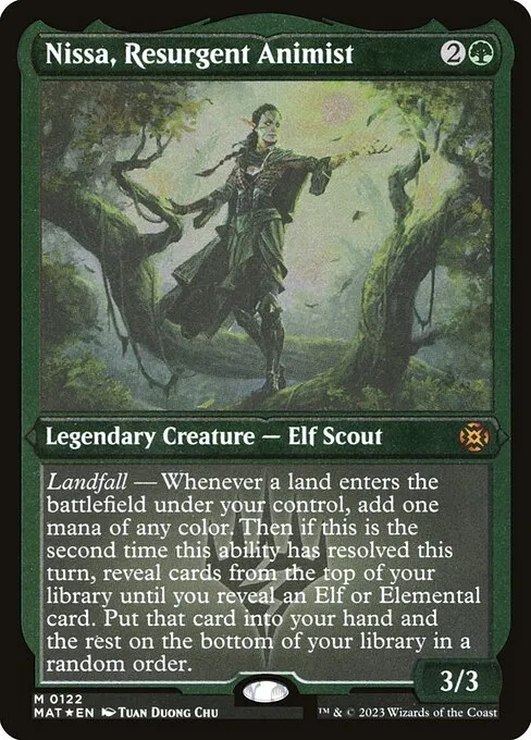 Nissa, Resurgent Animist · March of the Machine: The Aftermath 122/230