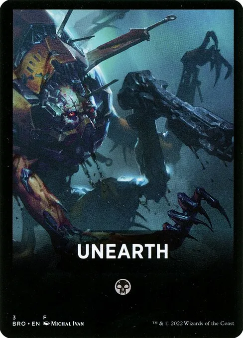 Unearth (Theme) · The Brothers' War Jumpstart Front Cards 3/5