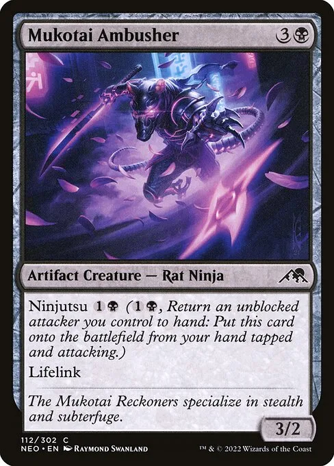 Mukotai Ambusher · Kamigawa: Neon Dynasty 112/531