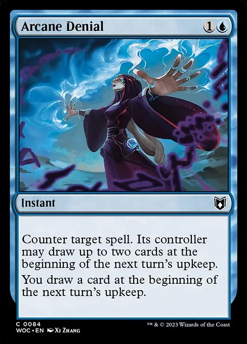 Arcane Denial · Wilds of Eldraine Commander 84/173