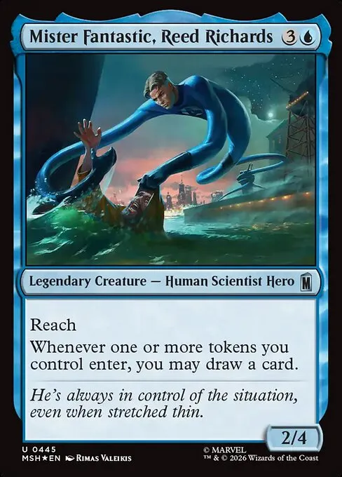 Mister Fantastic, Reed Richards · Marvel Super Heroes 445/24