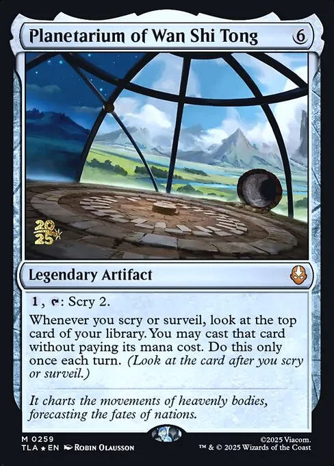 Planetarium of Wan Shi Tong · Avatar: The Last Airbender Promos 259s/80
