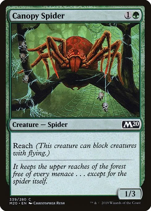 Canopy Spider · Core Set 2020 339/346