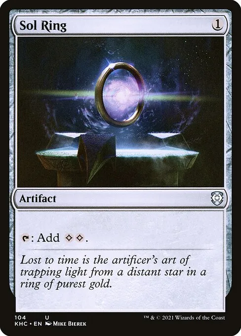 Sol Ring · Kaldheim Commander 104/119