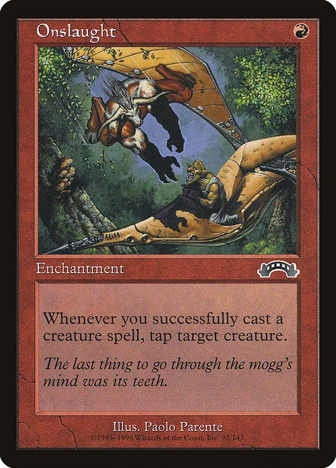 Onslaught · Exodus 92/143