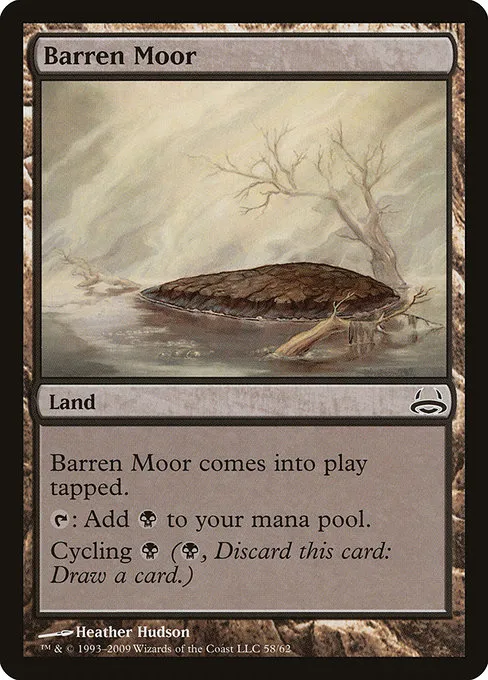 Barren Moor · Duel Decks: Divine vs. Demonic 58/62