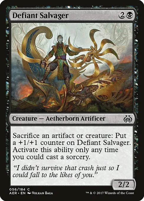 Defiant Salvager · Aether Revolt 56/197