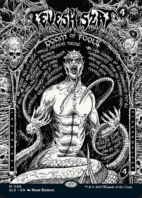Tevesh Szat, Doom of Fools · Secret Lair Drop 1199/2547