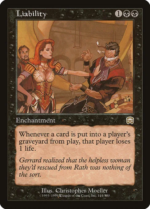Liability · Mercadian Masques 144/350