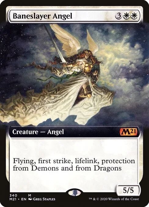 Baneslayer Angel · Core Set 2021 340/397