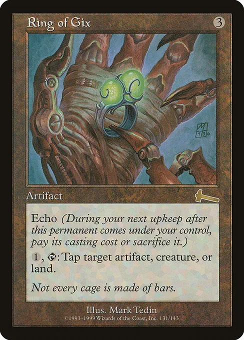 Ring of Gix · Urza's Legacy 131/143