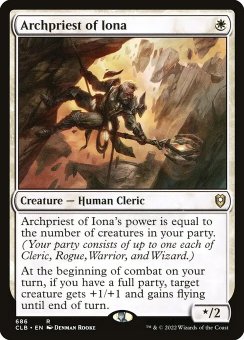 Archpriest of Iona · Commander Legends: Battle for Baldur's Gate 686/936