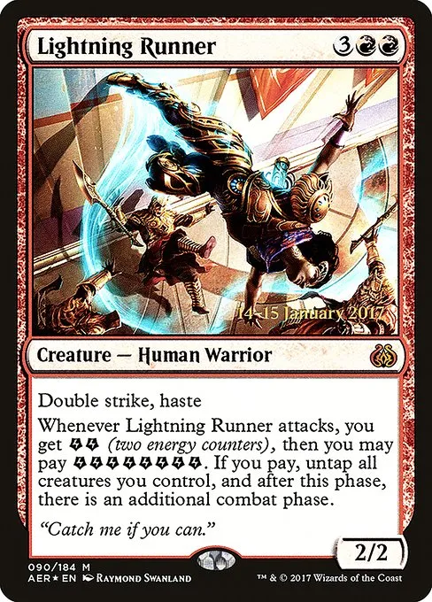 Lightning Runner · Aether Revolt Promos 90s/65