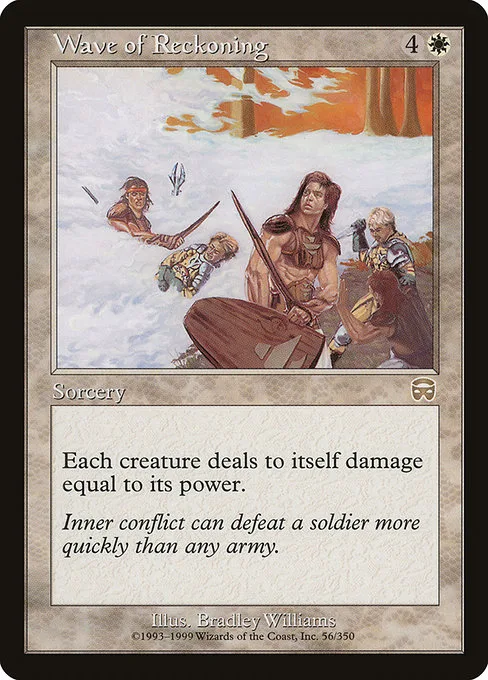 Wave of Reckoning · Mercadian Masques 56/350