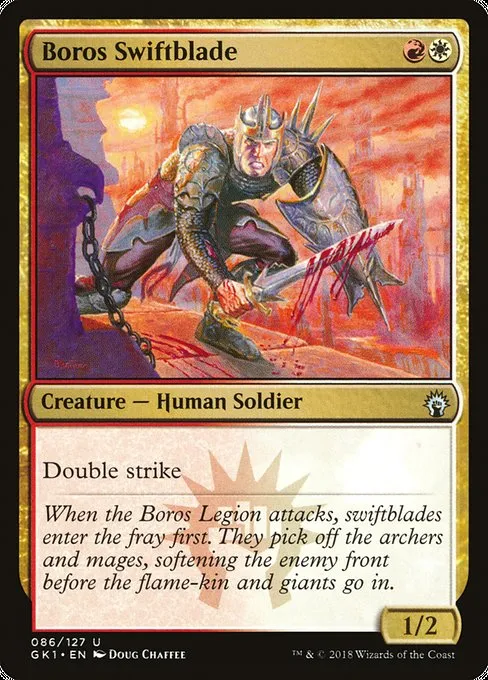 Boros Swiftblade · GRN Guild Kit 86/127