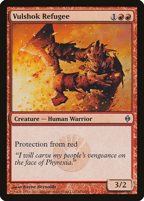 Vulshok Refugee · New Phyrexia 101/175