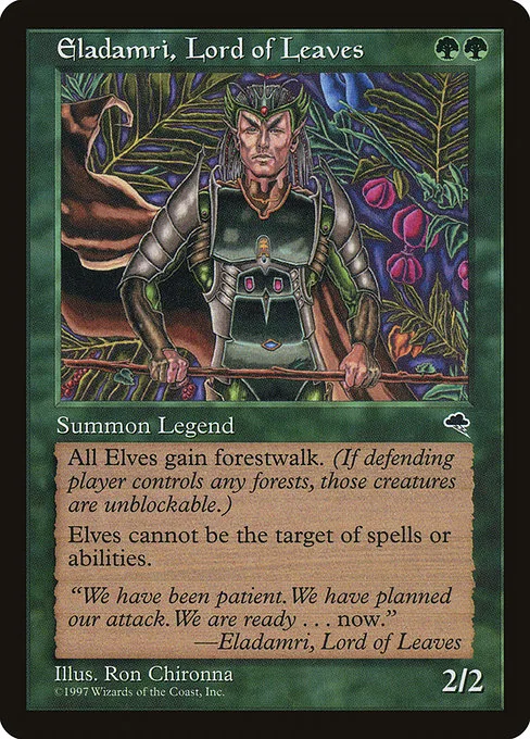 Eladamri, Lord of Leaves · Tempest 224/350