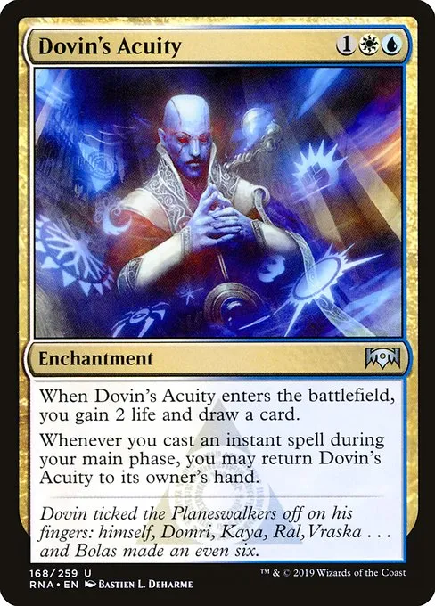 Dovin's Acuity · Ravnica Allegiance 168/273