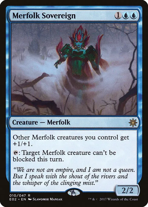 Merfolk Sovereign · Explorers of Ixalan 10/48