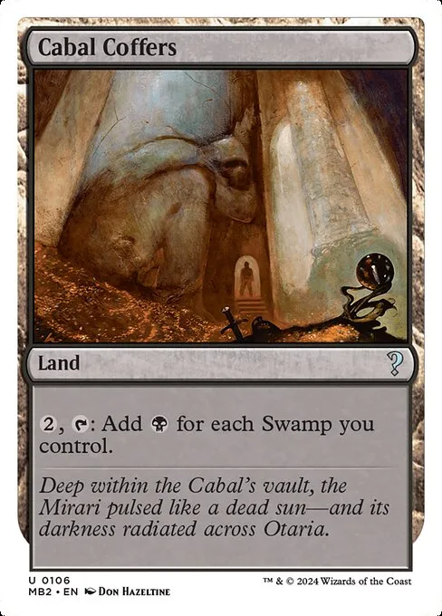 Cabal Coffers · Mystery Booster 2 106/385