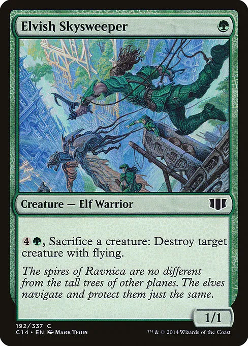 Elvish Skysweeper · Commander 2014 192/337