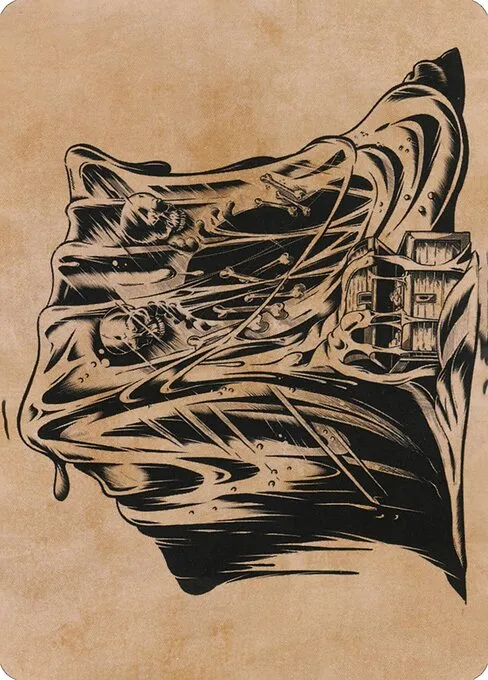 Gelatinous Cube // Gelatinous Cube · Adventures in the Forgotten Realms Art Series 71/81