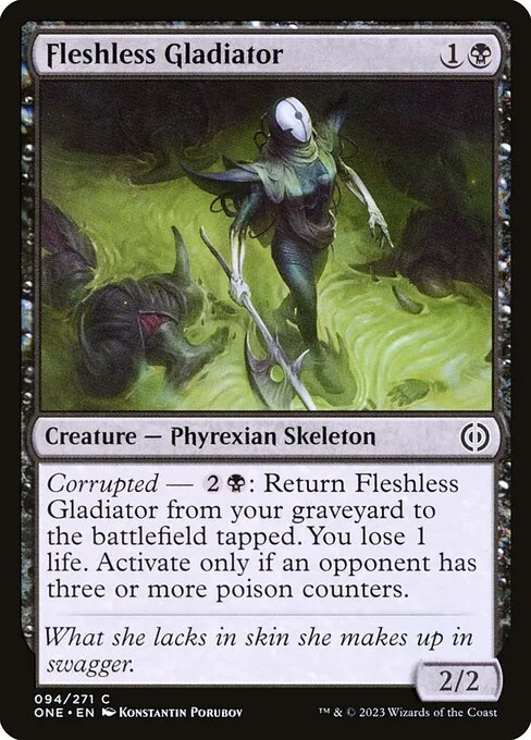 Fleshless Gladiator · Phyrexia: All Will Be One 94/479