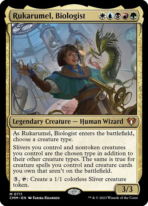 Rukarumel, Biologist · Commander Masters 711/1067