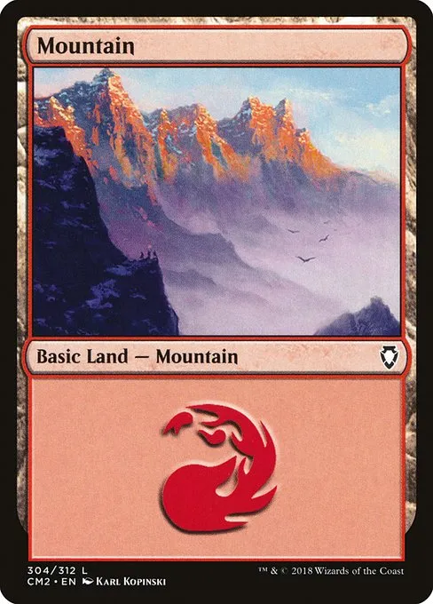 Mountain · Commander Anthology Volume II 304/312
