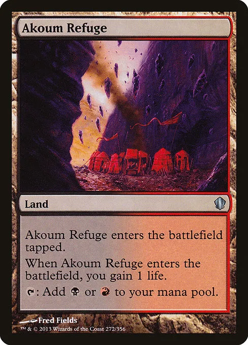 Akoum Refuge · Commander 2013 272/356