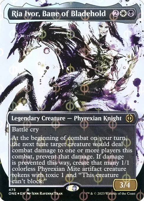 Ria Ivor, Bane of Bladehold · Phyrexia: All Will Be One 475/479