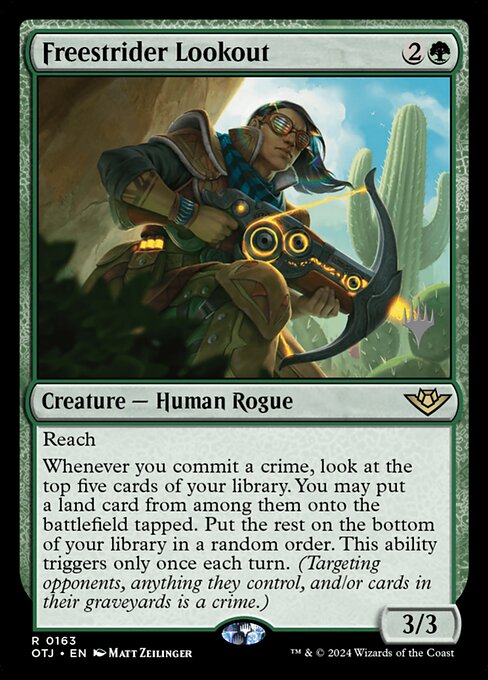 Freestrider Lookout · Outlaws of Thunder Junction Promos 163p/160