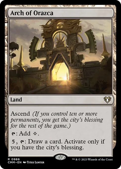 Arch of Orazca · Commander Masters 986/1067