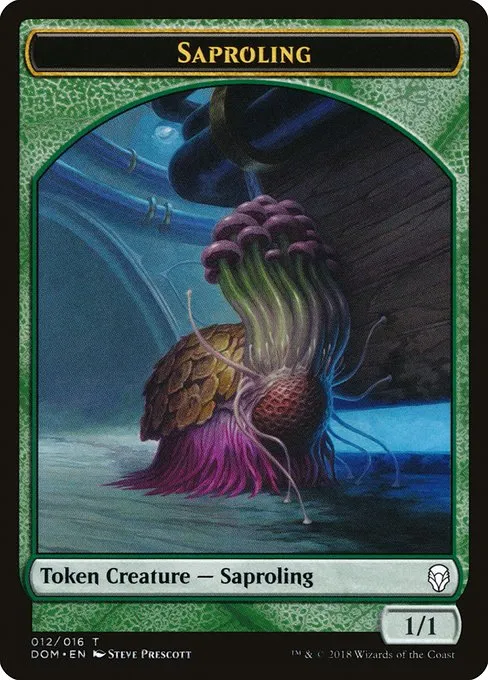 Saproling · Dominaria Tokens 12/16