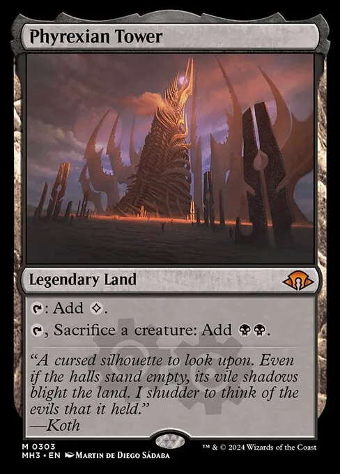 Phyrexian Tower · Modern Horizons 3 303/528