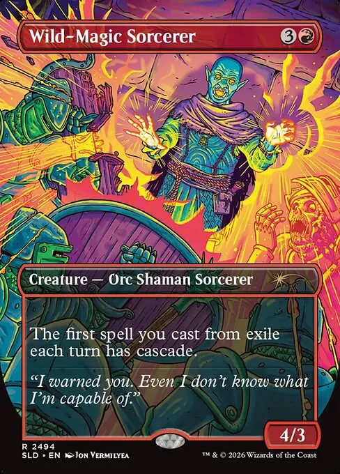 Wild-Magic Sorcerer · Secret Lair Drop 2494/2547