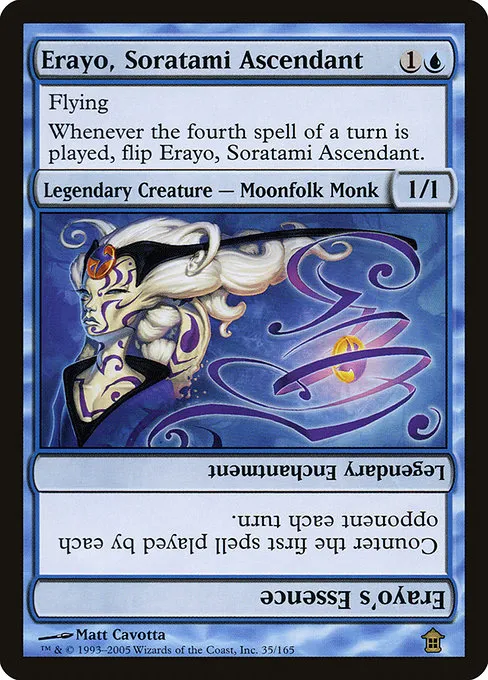 Erayo, Soratami Ascendant // Erayo's Essence · Saviors of Kamigawa 35/165