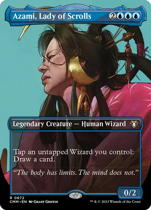 Azami, Lady of Scrolls · Commander Masters 672/1067
