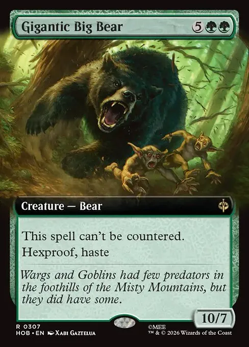Gigantic Big Bear · The Hobbit 307/39