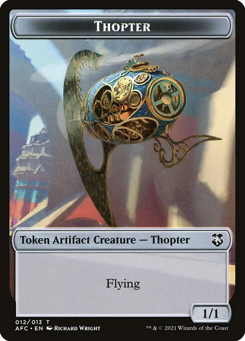 Thopter · Forgotten Realms Commander Tokens 12/13