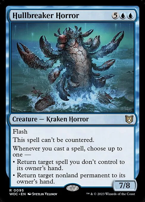 Hullbreaker Horror · Wilds of Eldraine Commander 95/173